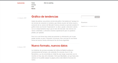 Desktop Screenshot of blog.tusacciones.com